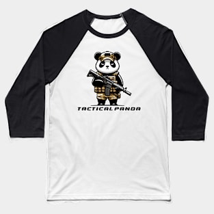 Tactical Panda Baseball T-Shirt